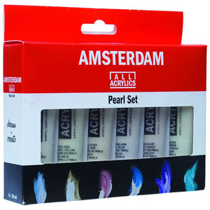 Amsterdam Standard Series Acrylic Paint Pearl 6x20ml Set