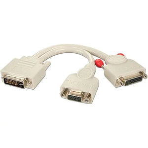 Lindy SV-I Male to DVI-D Female + VGA Female