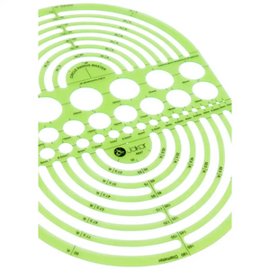 Jakar Circle Radius Master 189x251mm