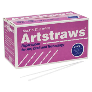 Art Straws Classpack White