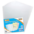 Tiger A3 Pack 10 Open Top & Side Clear 200mic