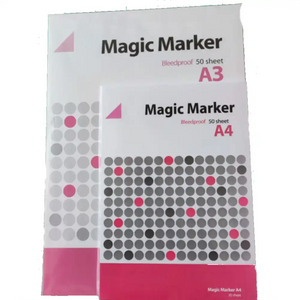 Magic Marker Pad A4 Bleedproof 50 Sheets
