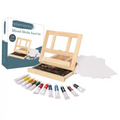 Elements Mixed Media Easel Set with Acrylic Paints & Oil Pastels