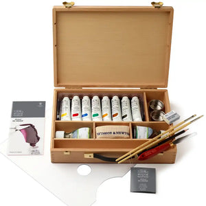 W&N Artist's Oil Bamboo Box Set
