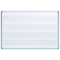 Music Stave Whiteboard Lacquered Steel 4x3ft (1200x900)
