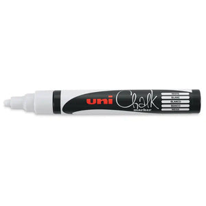 Uniball Liquid Chalk Bullet Tip Markers White