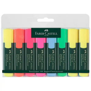 Faber Castell Textliner Highlighter 8 Pack