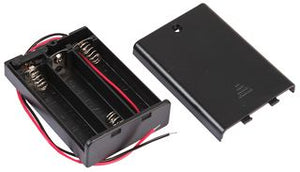 Propower Multicomp Battery Box 3xAA Switched Wired