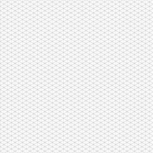 Isometric Paper A4 (500 Sheets)