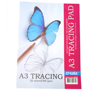 Create Tracing Pad A3 65gsm 20 Sheets