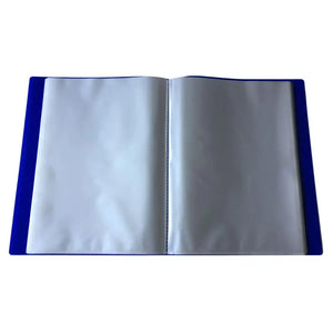 Supreme 80 Pocket Display Book A4 Assorted Colours
