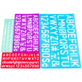 Jakar Lettering Stencil 4 Pack