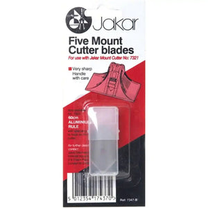 Jakar Mount Cutter Blades for Mount Cutter (JAK 7321) 5 Pack