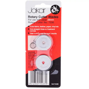 Jakar Rotary Cutter Blades for use with Rotary Cutter (JAK 7336) 2 Pack