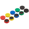 Q  Magnets 25mm Assorted Colours 10 Pack
