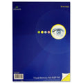 Student Solution Visual Memory Aid Refill Pad Yellow A4 100pg