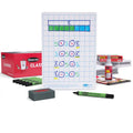 Show-me Grid/Plain A4 Board Class Set 35 Pack