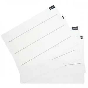 Dry White Board, Wide Ruled, Pk of 10