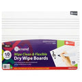 Dry Wipe Music Stave Board 10 Pack