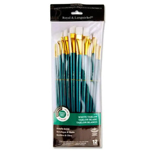 Royal & Langnickel Long Handle Frim Brush Green Set
