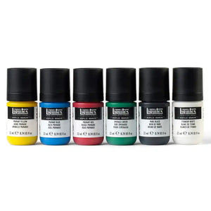 Liquitex Professional Gouache Colour Primary Colours 6x22ml Set