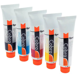 Cobra Study Oil Colour Primary Set 5x40ml