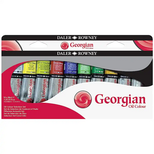Georgian Oil Colour Introduction 10x22ml Set