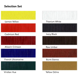 Georgian Oil Colour Selection 10x38ml Set