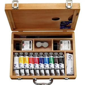 Van Gogh Oil Colour Wooden Box 10x40ml Set