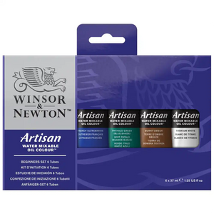 W&N Artisan Water-mixable Oil Colour Beginners 6x37ml Set
