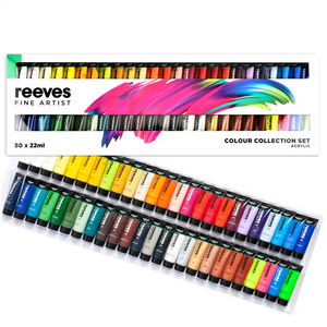 Reeves Fine Artist Acrylic Set 50x22ml