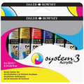 System 3 Acrylic Colour Starter Set 6x22ml