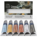 Cotman Watercolour Metallic Collection 6 Tubes Set
