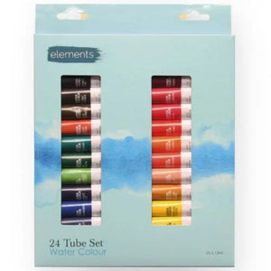 Elements Watercolour Tube Set 24x12ml