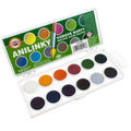 Koh-I-Noor Anilinky Watercolour Tablets 12 Pack