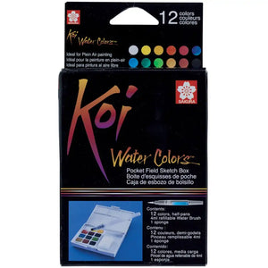 Sakura Koi Water Colors Sketch Box 12