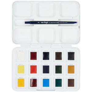 Van Gogh Water Colour Pocket Box 15 Colours
