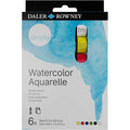 Daler Rowney Simply Watercolour 6x12ml Tube Set