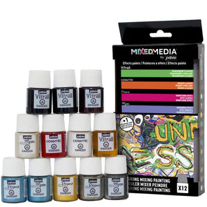 Pebeo Mixed Media Discovery 12x20ml Set