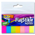 Stik-ie Notes 7x20 Sheet Flag Page Markers Neon