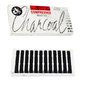 Jakar Compressed Black Charcoal 12 Pack