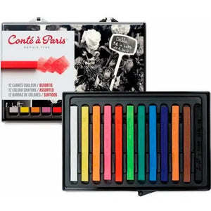 Conte Colour Carres Crayon 12 Pack