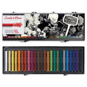 Conte Colour Carres Crayons 24 Pack