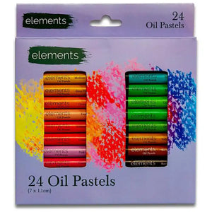 Elements Oil Pastels 24 Pack