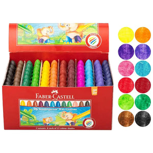 Faber Castell Chublets Crayons 96 Pack