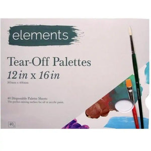 Elements Tear Off Palette 12x16inch (40 Sheets)