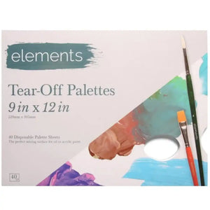 Elements Tear Off Palette 9x12inch (40 Sheets)
