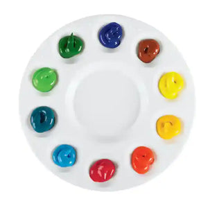 Jakar Circular 10 Well Plastic Palette
