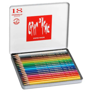 Caran d'Ache Prismalo Watercolour Pencils 18 Set