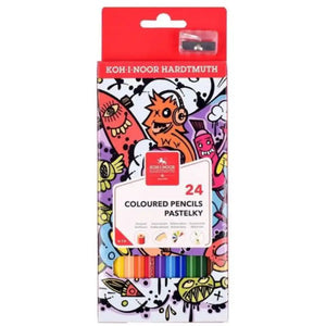 Koh-I-Noor Colour Pencils Teenage 24 Pack